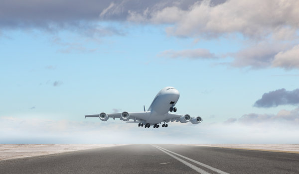 plane take off