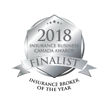 Award Finalist by Insurance Business Canada Award for Insurance Broker of the year 2018