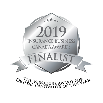 Award Finalist by Insurance Business Canada Award Digital Innovator of the year 2019