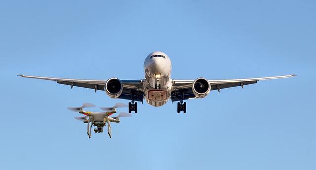 Drone dangerously missed a departing flight