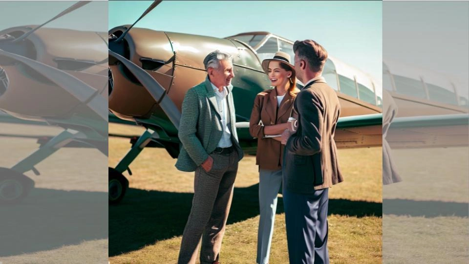 discussing how to maintain vintage plane