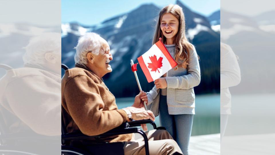 Visitor to Canada